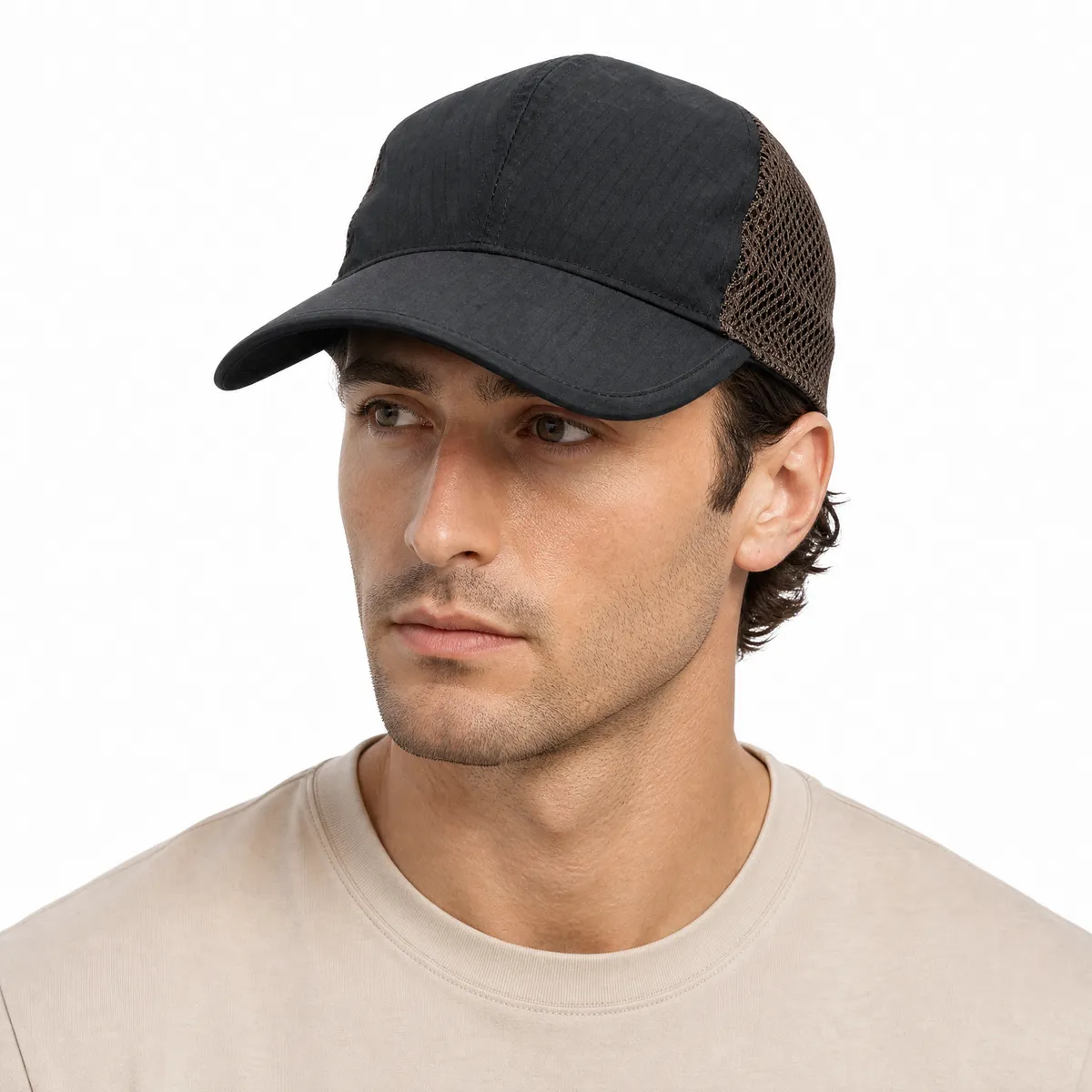 Washed Denim Baseball Cap
